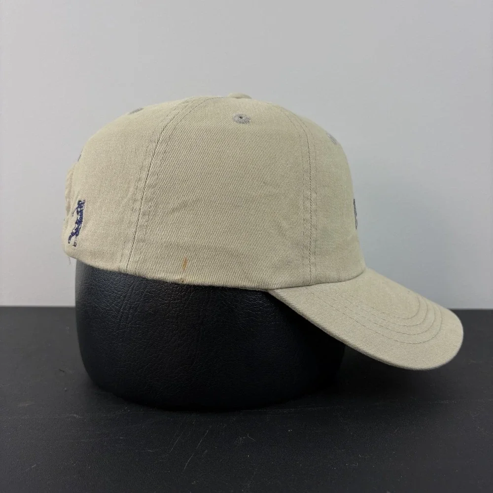 Vintage Y2K Bobby Jones 1930 Grand Slam Hat Khaki Dad Cap Strapback Adjustable - Picture 2 of 5